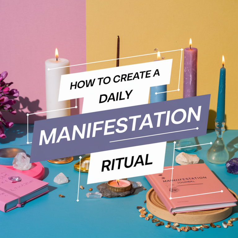 How to Create a Daily Manifestation Ritual